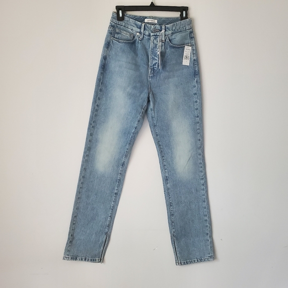 NWT GOOD AMERICAN GOOD BOY Jeans with Shadow Pockets - Picture 6 of 14